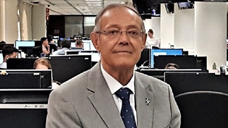 Ángel Luis Galán posa en las instalaciones del IPIC