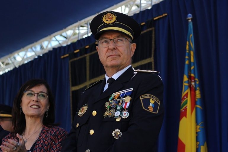 Comisario Principal Jefe José Vicente Herrera Arrando de la Policía Local de Valencia