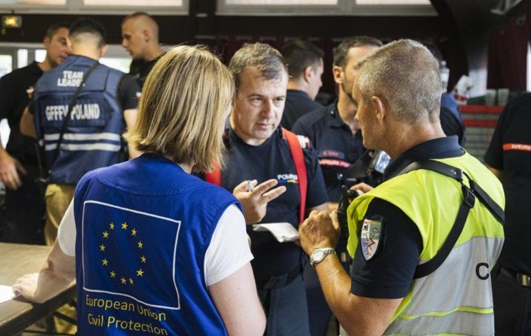 Voluntarios de Protección Civil en la UE. El nodo de comunicación e información del riesgo y la emergencia