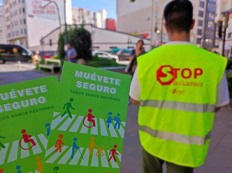 Proyecto Muévete Seguro de la Asociación STOP Accidentes. Lucha contra la violencia vial