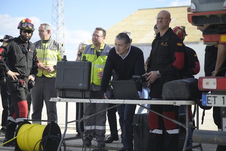 Simulacro de maremoto en Cádiz durante el ejercicio RespuestA-25
