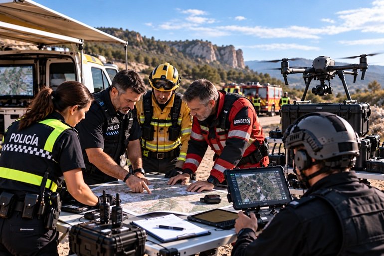 Drones en seguridad y emergencias: hacia la madurez operativa.
Entrevista a Joan Pérez Arteaga, inspector-jefe de Policía Local y coordinador de formación de pilotos de drones en seguridad y emergencias en la UAB-EPSI