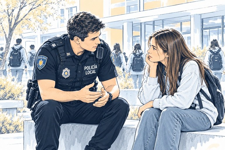 Agente Tutor: prevenir la violencia sexual entre menores. Entrevista a la Comisaria Estefanía Navarrete, Policía Local de València.